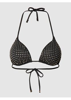 Top bikini z obszyciem kamieniami stras ze sklepu Peek&Cloppenburg  w kategorii Stroje kąpielowe - zdjęcie 169750966
