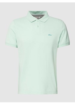 Koszulka polo z wyhaftowanym logo ze sklepu Peek&Cloppenburg  w kategorii T-shirty męskie - zdjęcie 169750988