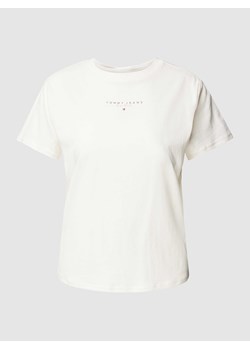 T-shirt z nadrukiem z logo ze sklepu Peek&Cloppenburg  w kategorii Bluzki damskie - zdjęcie 169751117