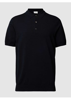 Bluzka z dzianiny z kołnierzykiem polo ze sklepu Peek&Cloppenburg  w kategorii T-shirty męskie - zdjęcie 169751246