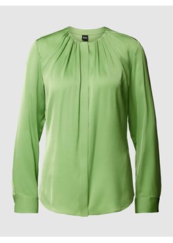 Bluzka z jedwabiu z plisami model ‘Banorah’ ze sklepu Peek&Cloppenburg  w kategorii Bluzki damskie - zdjęcie 169751269