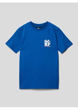 T-shirt z nadrukiem ze sloganem ze sklepu Peek&Cloppenburg  w kategorii T-shirty chłopięce - zdjęcie 169751296