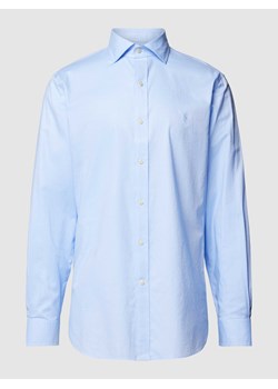 Koszula biznesowa o kroju slim fit z kołnierzykiem typu kent ze sklepu Peek&Cloppenburg  w kategorii Koszule męskie - zdjęcie 169751359