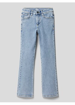 Jeansy o kroju slim fit z 5 kieszeniami ze sklepu Peek&Cloppenburg  w kategorii Spodnie dziewczęce - zdjęcie 169751725