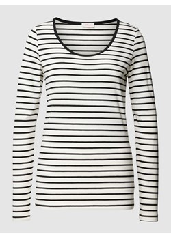Bluzka z długim rękawem z wzorem w paski ze sklepu Peek&Cloppenburg  w kategorii Bluzki damskie - zdjęcie 169751748