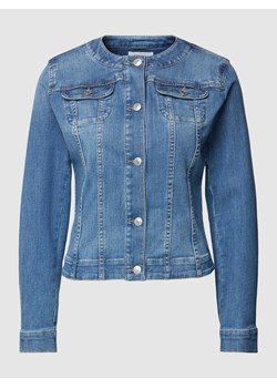Bluzka jeansowa z kieszeniami z patką na piersi model ‘STYLE.SEATTLE’ ze sklepu Peek&Cloppenburg  w kategorii Koszule damskie - zdjęcie 169751799