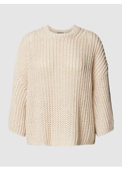 Sweter z dzianiny z okrągłym dekoltem model ‘NILAY’ ze sklepu Peek&Cloppenburg  w kategorii Swetry damskie - zdjęcie 169751939