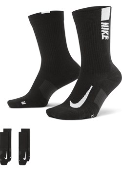 Klasyczne skarpety Nike Multiplier (2 pary) - Czerń ze sklepu Nike poland w kategorii Skarpetki męskie - zdjęcie 169754467