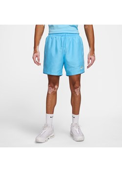Swobodne spodenki z tkaniny Nike Sportswear - Niebieski ze sklepu Nike poland w kategorii Spodenki męskie - zdjęcie 169754507