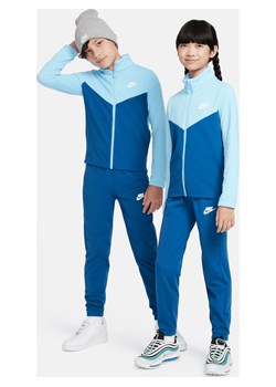 Dres dla dużych dzieci Nike Sportswear - Niebieski ze sklepu Nike poland w kategorii Dresy dziewczęce - zdjęcie 169754675