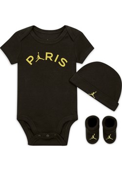 Trzyczęściowy zestaw body dla niemowląt (0–9 M) Jordan Paris Saint-Germain - Zieleń ze sklepu Nike poland w kategorii Komplety niemowlęce - zdjęcie 169754818