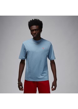 T-shirt męski Jordan Brand - Niebieski ze sklepu Nike poland w kategorii T-shirty męskie - zdjęcie 169754828