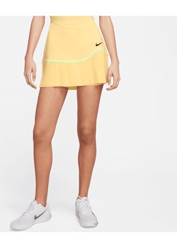 Damska spódnica tenisowa Dri-FIT Nike Advantage - Żółty ze sklepu Nike poland w kategorii Spódnice - zdjęcie 169754878