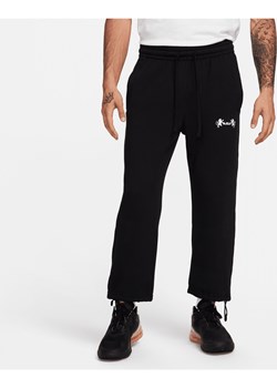 Męskie spodnie z dzianiny z luźnymi nogawkami LeBron - Czerń ze sklepu Nike poland w kategorii Spodnie męskie - zdjęcie 169754955