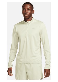 Męska koszulka do biegania z zamkiem 1/2 Dri-FIT Nike Pacer - Zieleń ze sklepu Nike poland w kategorii T-shirty męskie - zdjęcie 169754965