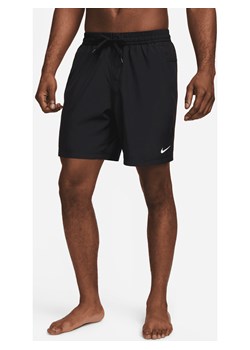 Męskie uniwersalne spodenki bez podszewki Dri-FIT Nike Form 18 cm - Czerń ze sklepu Nike poland w kategorii Spodenki męskie - zdjęcie 169755025