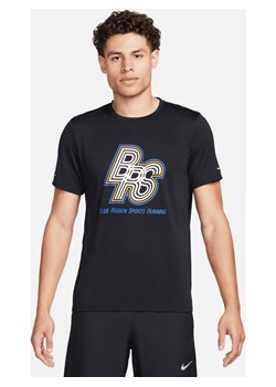 Męska koszulka z krótkim rękawem do biegania Dri-FIT Nike Running Energy Rise 365 - Czerń ze sklepu Nike poland w kategorii T-shirty męskie - zdjęcie 169755109