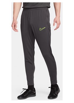 Męskie spodnie piłkarskie Dri-FIT Nike Academy - Szary ze sklepu Nike poland w kategorii Spodnie męskie - zdjęcie 169755166