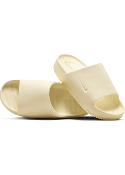 Klapki damskie Nike Calm - Brązowy ze sklepu Nike poland w kategorii Klapki damskie - zdjęcie 169755259