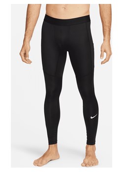 Męskie legginsy do fitnessu Dri-FIT Nike Pro - Czerń ze sklepu Nike poland w kategorii Spodnie męskie - zdjęcie 169755285