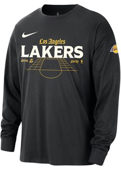 Męski T-shirt z długim rękawem Max90 Nike NBA Los Angeles Lakers - Czerń ze sklepu Nike poland w kategorii T-shirty męskie - zdjęcie 169755287