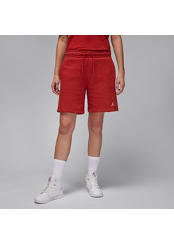 Spodenki damskie Jordan Brooklyn Fleece - Czerwony ze sklepu Nike poland w kategorii Szorty - zdjęcie 169755289