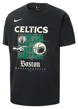 T-shirt męski Nike NBA Max90 Boston Celtics Courtside - Czerń ze sklepu Nike poland w kategorii T-shirty męskie - zdjęcie 169755295