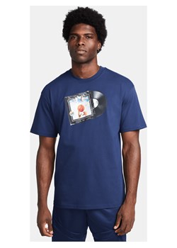 Męski T-shirt do koszykówki Max90 Nike - Niebieski ze sklepu Nike poland w kategorii T-shirty męskie - zdjęcie 169755297