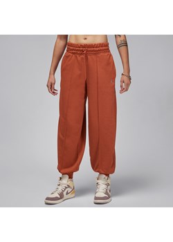 Damskie dzianinowe spodnie z grafiką Jordan Sport - Różowy ze sklepu Nike poland w kategorii Spodnie damskie - zdjęcie 169755359