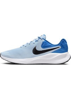 Męskie buty do biegania po asfalcie Nike Revolution 7 (bardzo szerokie) - Niebieski ze sklepu Nike poland w kategorii Buty sportowe męskie - zdjęcie 169755399