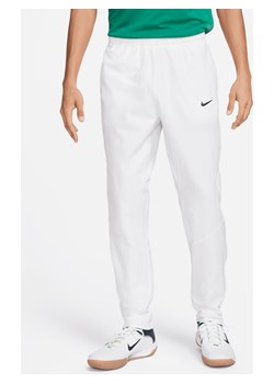 Męskie spodnie do tenisa Dri-FIT NikeCourt Advantage - Biel ze sklepu Nike poland w kategorii Spodnie męskie - zdjęcie 169755436