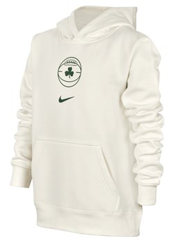 Bluza z kapturem dla dużych dzieci (chłopców) Nike NBA Boston Celtics Club City Edition - Biel ze sklepu Nike poland w kategorii Bluzy chłopięce - zdjęcie 169755459