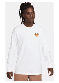 T-shirt z długim rękawem Nike Sportswear - Biel ze sklepu Nike poland w kategorii T-shirty męskie - zdjęcie 169755488
