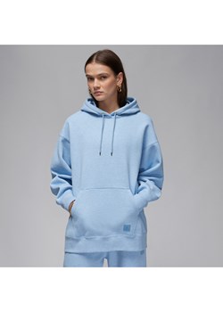 Damska bluza z kapturem Jordan Flight Fleece - Niebieski ze sklepu Nike poland w kategorii Bluzy damskie - zdjęcie 169755629