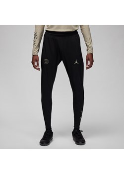 Męskie spodnie piłkarskie Jordan Dri-FIT ADV Paris Saint-Germain Strike Elite (wersja trzecia) - Czerń ze sklepu Nike poland w kategorii Spodnie męskie - zdjęcie 169755727