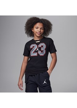 T-shirt dla dużych dzieci z nadrukiem Jordan 23 Flight - Czerń ze sklepu Nike poland w kategorii T-shirty chłopięce - zdjęcie 169755767
