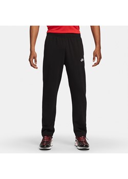 Męskie spodnie z dzianiny Nike Sportswear Club - Czerń ze sklepu Nike poland w kategorii Spodnie męskie - zdjęcie 169755799