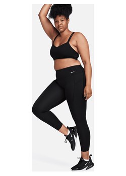 Damskie legginsy ze średnim stanem i kieszeniami o długości 7/8 zapewniające średnie wsparcie Nike Universa - Czerń ze sklepu Nike poland w kategorii Spodnie damskie - zdjęcie 169755828