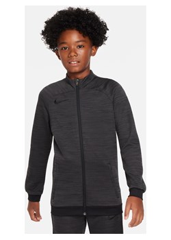 Dresowa bluza piłkarska dla dużych dzieci Nike Dri-FIT Academy - Czerń ze sklepu Nike poland w kategorii Bluzy chłopięce - zdjęcie 169755829