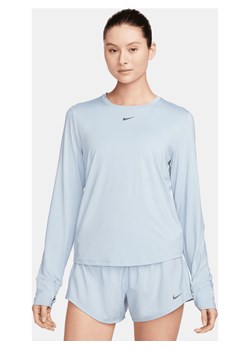 Damska koszulka z długim rękawem Dri-FITNike One Classic - Niebieski ze sklepu Nike poland w kategorii Bluzki damskie - zdjęcie 169755909