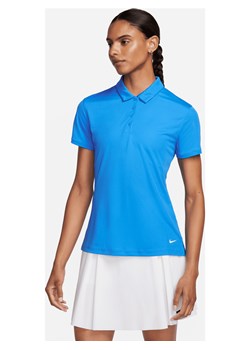 Damska koszulka polo do golfa Nike Dri-FIT Victory - Niebieski ze sklepu Nike poland w kategorii Bluzki damskie - zdjęcie 169755955