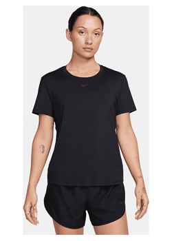 Damska koszulka z krótkim rękawem Dri-FIT Nike One Classic - Czerń ze sklepu Nike poland w kategorii Bluzki damskie - zdjęcie 169755988