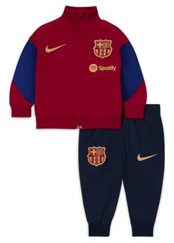 Dres piłkarski dla niemowląt Nike FC Barcelona Strike - Czerwony ze sklepu Nike poland w kategorii Dresy dla niemowlaka - zdjęcie 169755989