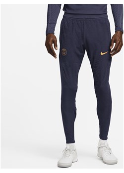 Męskie spodnie piłkarskie z dzianiny Nike Dri-FIT ADV Paris Saint-Germain Strike Elite - Niebieski ze sklepu Nike poland w kategorii Spodnie męskie - zdjęcie 169756055