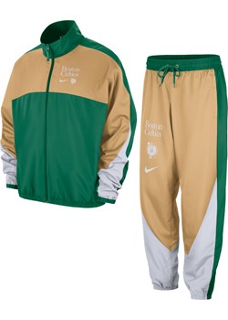 Męski dres z grafiką Nike NBA Boston Celtics Starting 5 Courtside - Zieleń ze sklepu Nike poland w kategorii Dresy męskie - zdjęcie 169756078