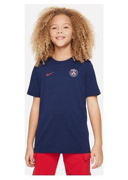 T-shirt piłkarski dla dużych dzieci Nike Paris Saint-Germain - Niebieski ze sklepu Nike poland w kategorii T-shirty chłopięce - zdjęcie 169756197