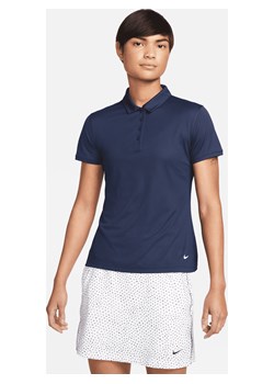 Damska koszulka polo do golfa Nike Dri-FIT Victory - Niebieski ze sklepu Nike poland w kategorii Bluzki damskie - zdjęcie 169756199