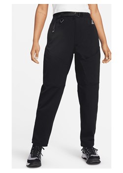 Damskie spodnie trekkingowe ze średnim stanem Nike ACG - Czerń ze sklepu Nike poland w kategorii Spodnie damskie - zdjęcie 169756635