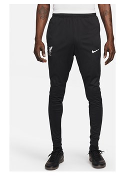 Męskie dresowe spodnie piłkarskie Nike Dri-FIT Liverpool F.C. Strike - Czerń ze sklepu Nike poland w kategorii Spodnie męskie - zdjęcie 169756887