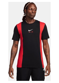 Męska koszulka z krótkim rękawem Nike Air - Czerń ze sklepu Nike poland w kategorii T-shirty męskie - zdjęcie 169757059